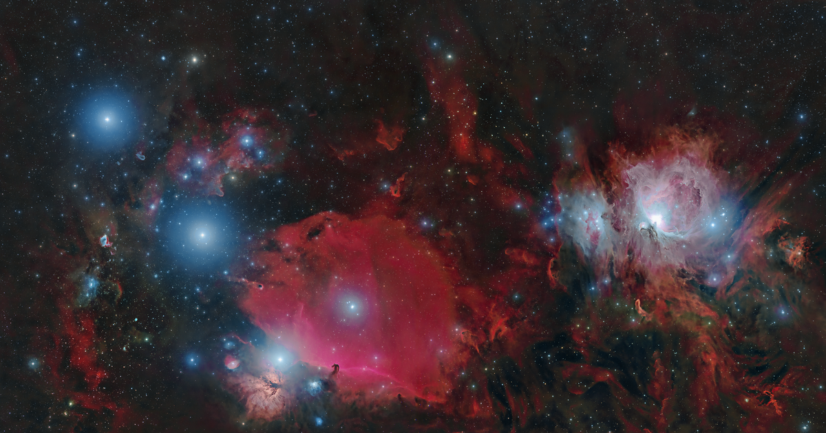 Orion's Belt and Sword Telescope Live